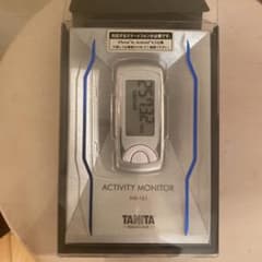 未使用　タニタ万歩計　TANITA AM-161-SVのサムネイル