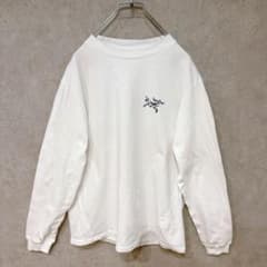 アークテリクス ARC'TERYX ロンT M 白 長袖Tシャツ☆美品 タグ付き
