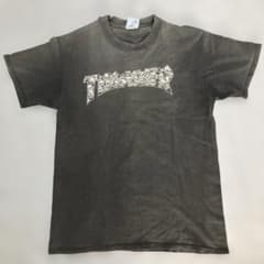 90s THRASHER スカルロゴ Tシャツ Hanesスミクロ 墨黒 90s THRASHER スカルロゴ Tシャツ Hanesスミクロ 墨黒 - メルカリ
