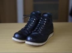 REDWINGレッドウィング 8165 羽タグ 8 1/2 D プレーントゥ 黒 REDWINGレッドウィング 8165 羽タグ 8 1/2 D プレーントゥ 黒 - メルカリ