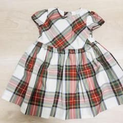 Ralph Lauren チェック柄ワンピース 12Mのサムネイル