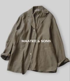 MAATEE&SONS 折って折ってJACKET LINENSILK - メルカリ