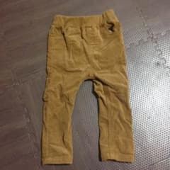 petitmains コーデュロイパンツ キャメル 80cmのサムネイル