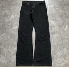Levi's 517 flared denim Y2K black grunge - メルカリ