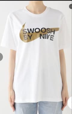 NIKE SWOOSH BY NIKE ビッグTシャツ ホワイトのサムネイル