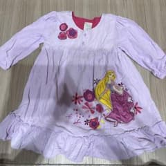 Disney Store Princess Rapunzel Long-Sleeved Dress 120cm