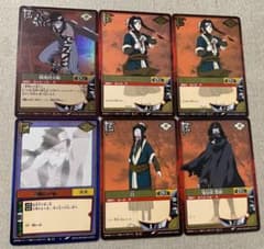NARUTOカードゲーム 桃地再不斬 白　他　6枚セット 初期版　希少 値下げ】NARUTOカードゲーム 桃地再不斬 白 他 6枚セット 初期版 希少