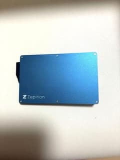 Zepirion アルミニウムカードケース 青のサムネイル