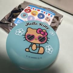 シークレットシリコンポーチ　キティ　日焼けキティ