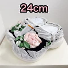 Caroline Hu x Crocs CLOG 厚底 キャロライン フー 白