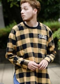 SILAS supreme stuusy チェックシャツ　メンズ　人気　Lのサムネイル