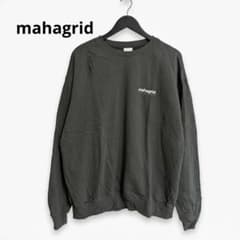 mahagrid マハグリッド スウェット トレーナー チャコール L