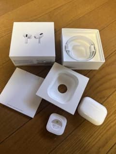 Apple AirPods Pro 本体 両耳 ケース 箱付きセット - メルカリ