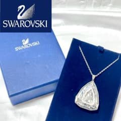 希少✨️ SWAROVSKI スワロフスキー ネックレス 大粒クリスタル