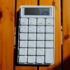 IDEA （イデア） 電卓 兼 テンキー（TKM-32ホワイト）のサムネイル