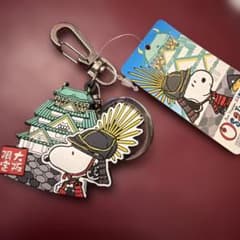 スヌーピー 大阪限定 キーホルダー 甲冑