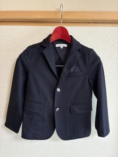 GLOBAL WORK キッズ ジャケット 120cm ネイビー 卒園式　入学式のサムネイル