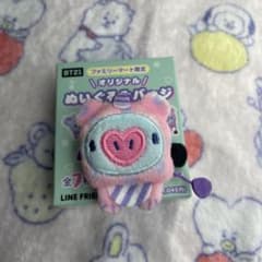 BT21 ファミマ ぬいぐるみバッジ　マン　MANGのサムネイル