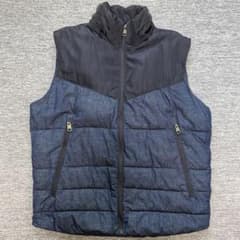 ZARA ORIGINAL DENIM 1975 ベスト着脱可能フードのサムネイル