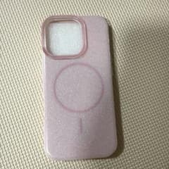 iPhone 16 Pro 용 MagSafe 대응 글리터 케이스 핑크