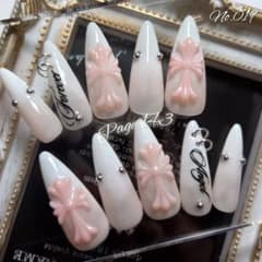 【オーダー無料】ベイビーブーマー クロス ピアス ピンク ちゅるん クロムのサムネイル