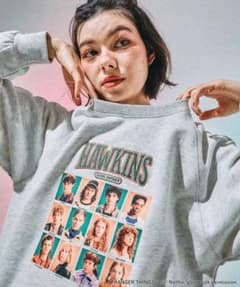 M STRANGER THINGS 어소트 스웨트 풀오버 오트밀