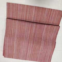 Nagoya obi (sash), 8-inch width, crimson color.