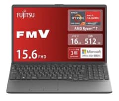富士通FMV LIFEBOOK Ryzen7 16GB 512GB Office - メルカリ