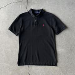 Polo Ralph Lauren ポロシャツ ブラック 短丈 swag y2kのサムネイル
