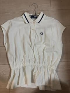 FRED PERRY フレッドペリー ペプラム ポロシャツ 半袖のサムネイル