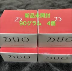 新品未開封】Duoデュオザ クレンジングバーム 90g 4個エイジングケア赤