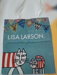 LISA LARSON トートバッグ 猫柄のサムネイル