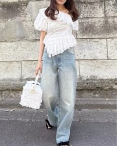 BIBIY. FADED DENIM - メルカリ