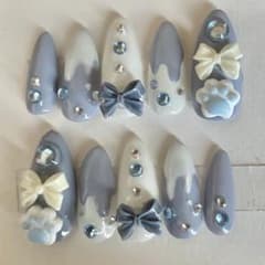 ネイルチップ 水色のサムネイル