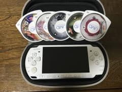 PSP 本体 カセット 充電器 ケース付きのサムネイル