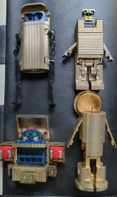 超合金　クリスタルカット　ゴールドライタン　当時物　ポピー社　1981のサムネイル