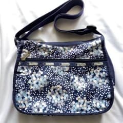 レスポートサック ショルダーバッグ 水玉模様 紫陽花 あじさいのサムネイル