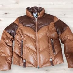 browns general store ダウンジャケット 豚皮 M - メルカリ