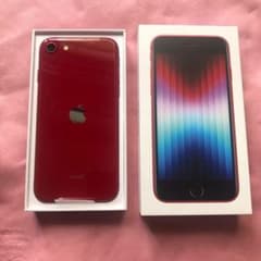 【新品】iPhone SE 第３世代 64GB simフリー レッドのサムネイル