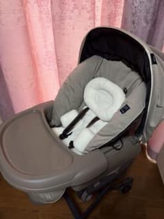 コンビ 電動ハイローチェア ベージュ ネムリラのサムネイル