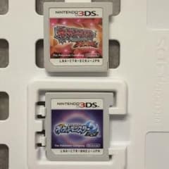 3DS ポケットモンスター オメガルビー ムーン 2本セット - メルカリ