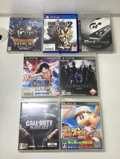 PS3 PS4 ゲームソフト 7本セット まとめ売り - メルカリ