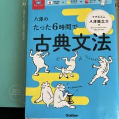 八澤のたった6時間で古典文法のサムネイル