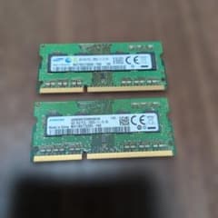 SAMSUNG ノートPC用メモリ 4GB × 2枚 (計8GB) - メルカリ