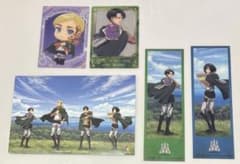 Attack Titan　Nijigen no Mori Night Walk Bonus Card: Levi & Mikasa
