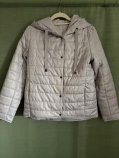 中綿ジャケット フード付きアウターインナー両用