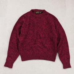 エディーバウアー 黒タグ ウール ニット セーター USA 赤系 L エディーバウアー 黒タグ ウール ニット セーター USA 赤系 L - メルカリ