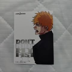 BLEACH DON'T MY FIST 特典カード 黒崎一護 しおりのみ - メルカリ