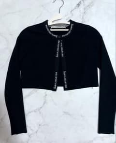 週末限定価格【新品未使用】Alexander Wang★クロップドカーディガン 週末限定価格【新品未使用】Alexander Wang☆クロップドカーディガン