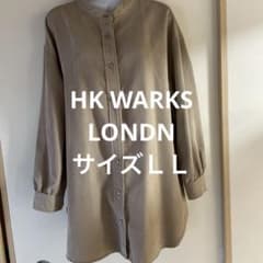 HK WARKS LONDN ノーカラーコーデュロイシャツのサムネイル
